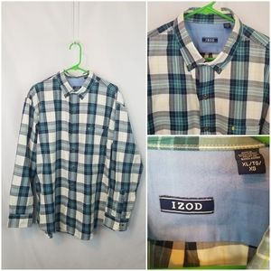 ♥️ 3/$25 Izod Button Down Men Dress Shirt